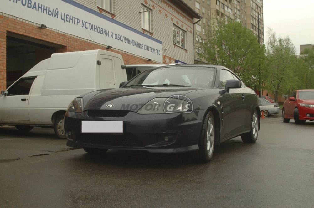 ГБО на Hyundai Coupe