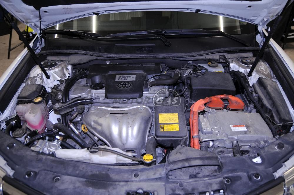 ГБО на Toyota Camry 2.5 2012 hybrid (США)