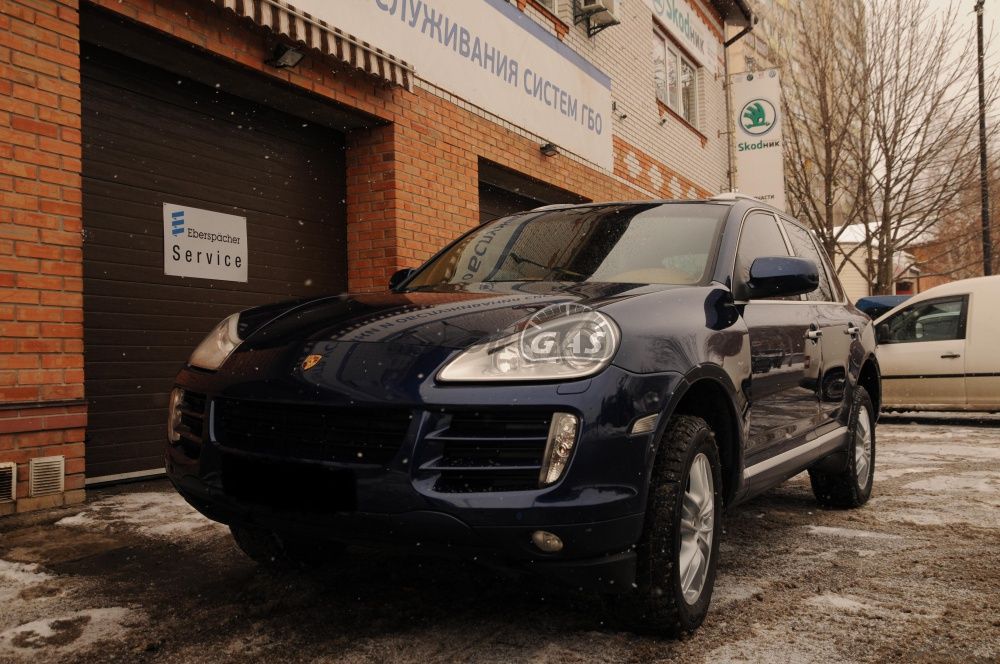 ГБО на Porsche Cayenne 4.8 direct injection