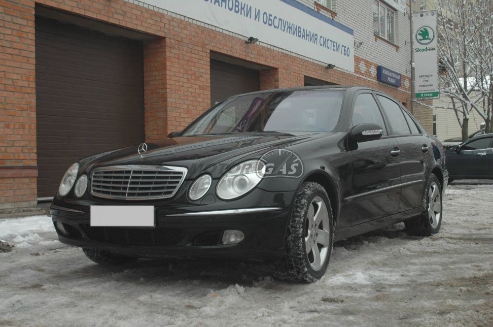 ГБО на Mercedes-Benz E500