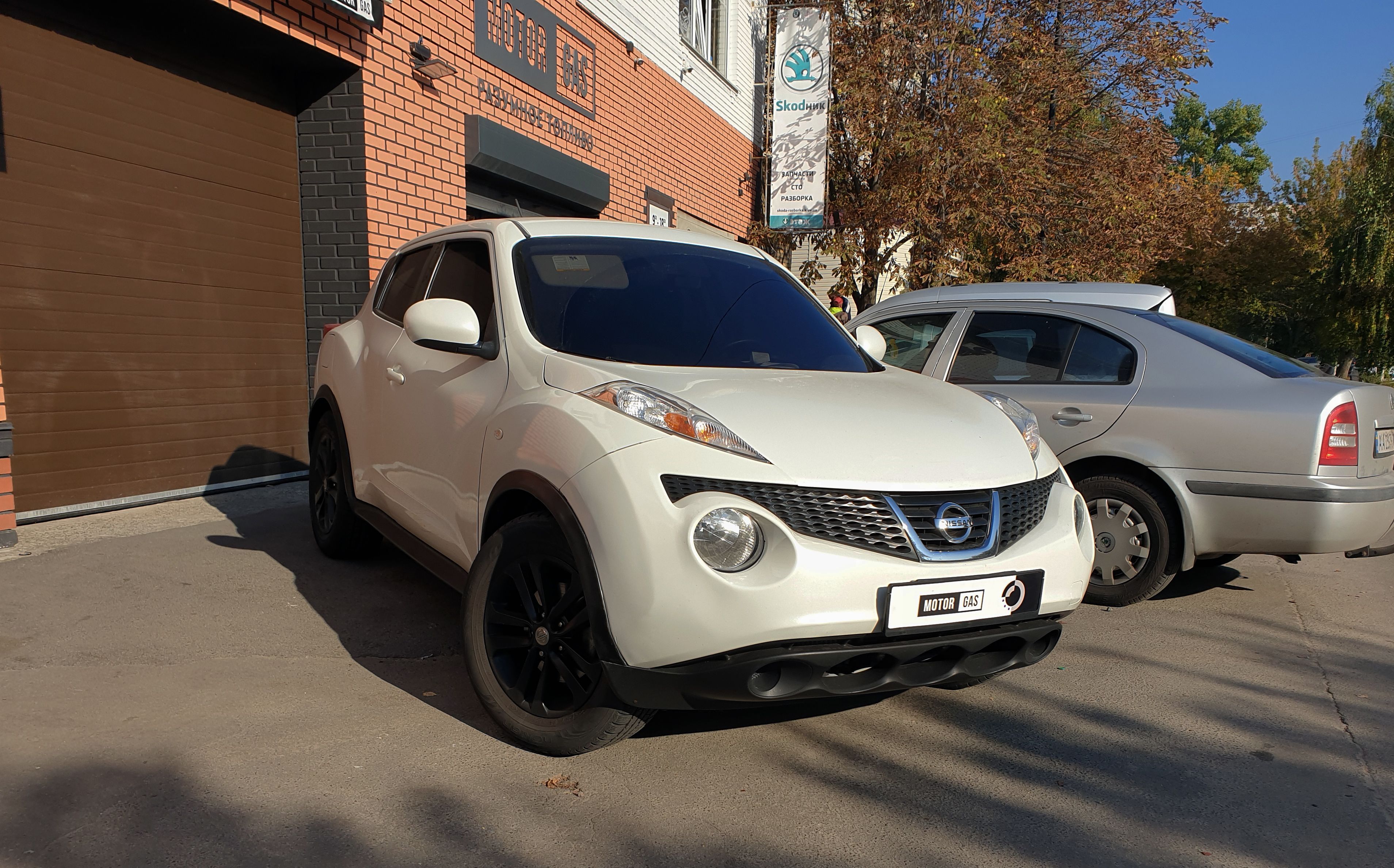 ГБО на Nissan Juke 1.6 2013
