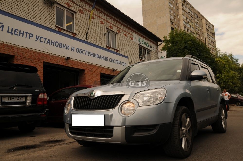 ГБО на Skoda Yeti