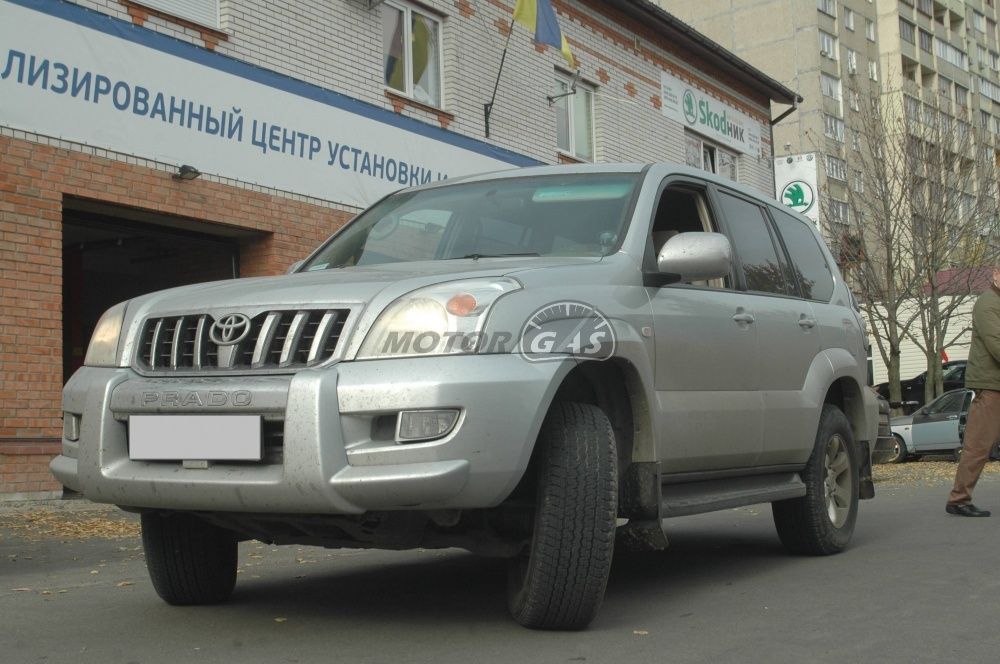 ГБО на Toyota Land Cruiser Prado 4.0