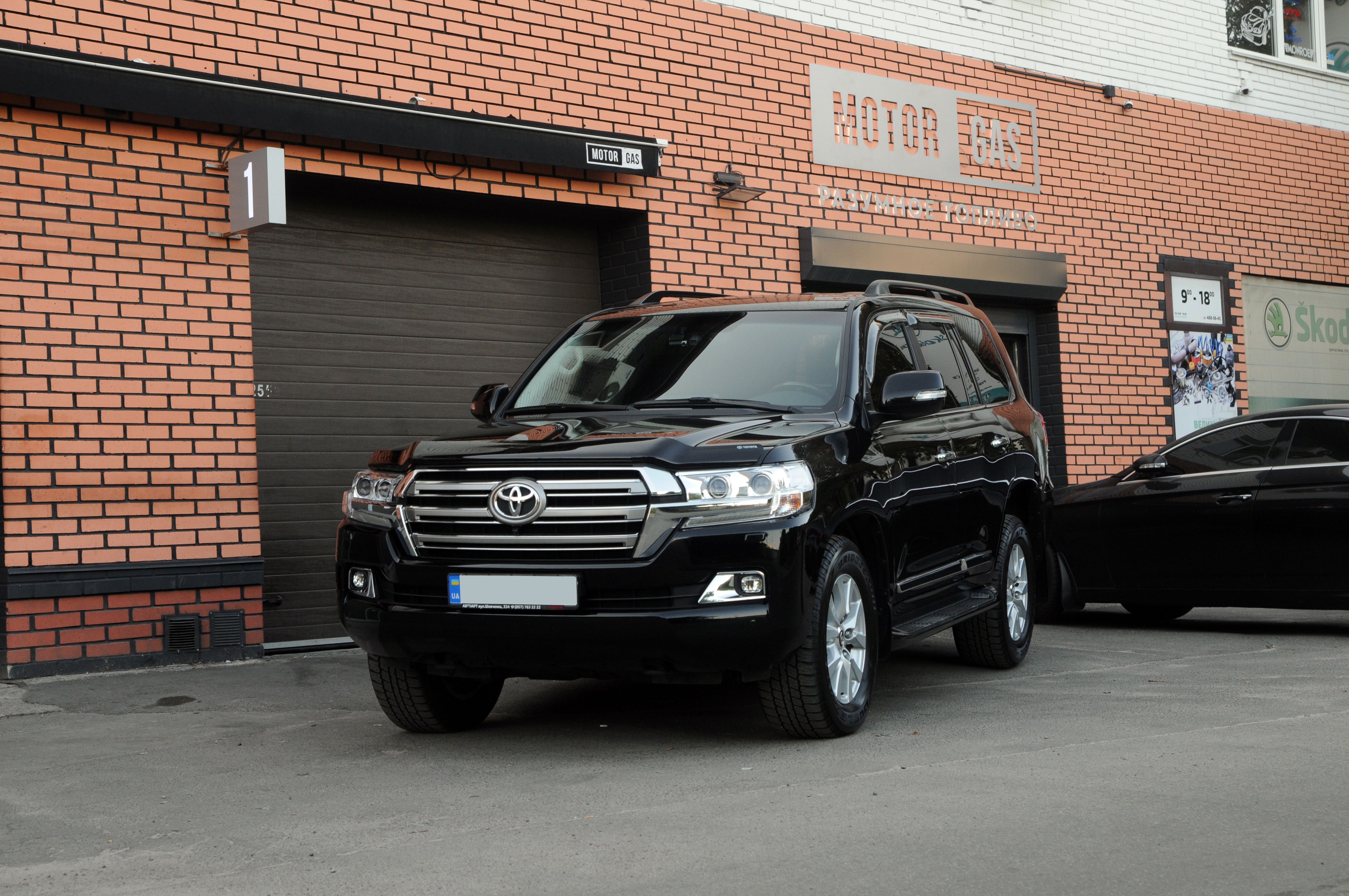 ГБО на Toyota Land Cruiser 200 2020 4.6