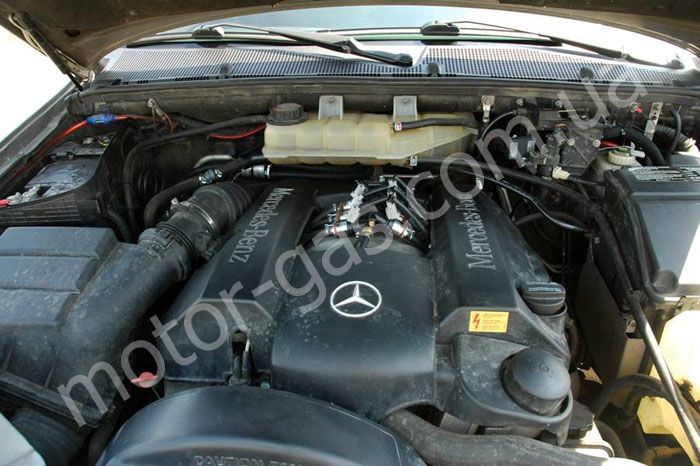 ГБО на Mercedes-Benz ML500