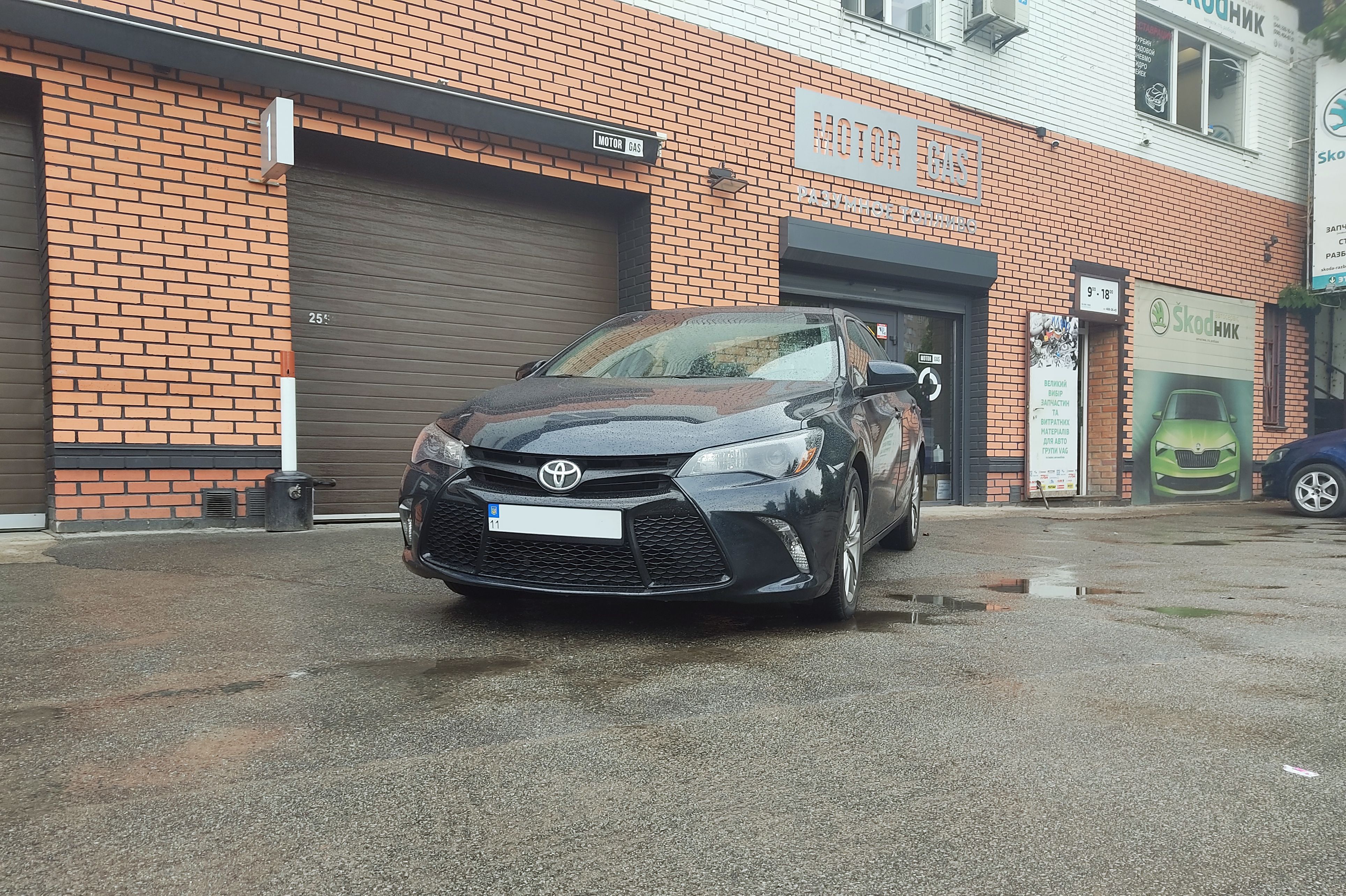 ГБО на Toyota Camry 2.5 2017 (США)