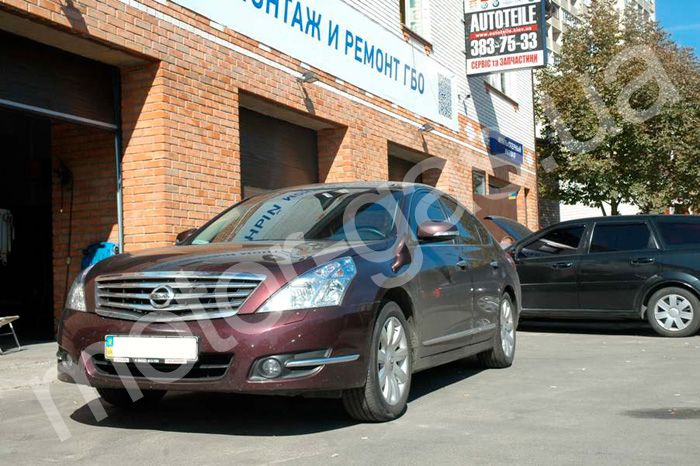 ГБО на Nissan Teana