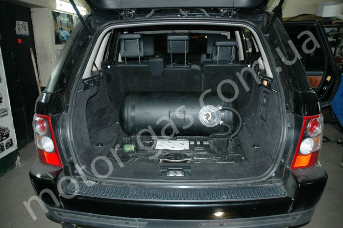 ГБО на Range Rover Supercharged