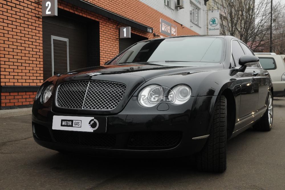 ГБО на Bentley Continental Flying Spur