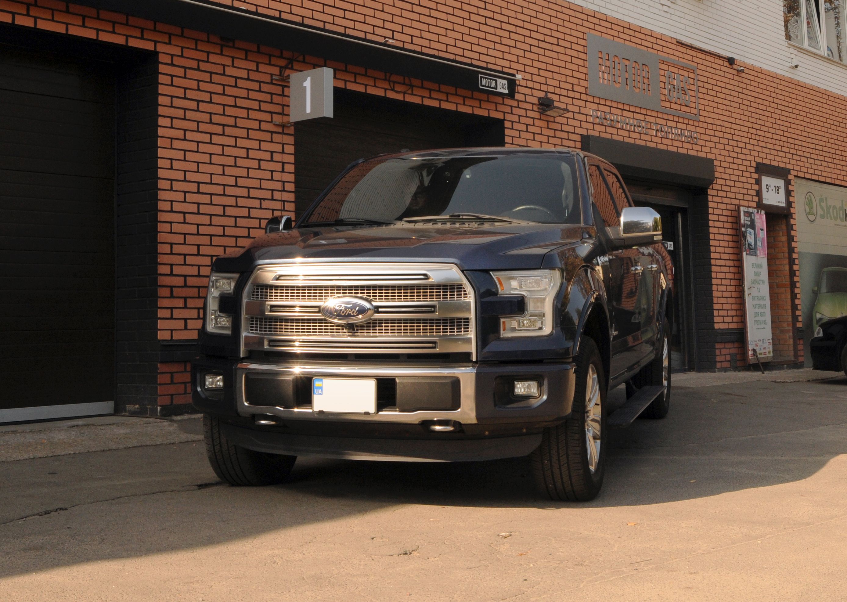 ГБО на Ford F-150 3.5 Ecoboost 2015