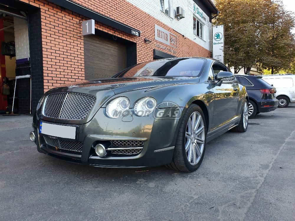 ГБО на Bentley Continental GT 6.0 W12 Biturbo