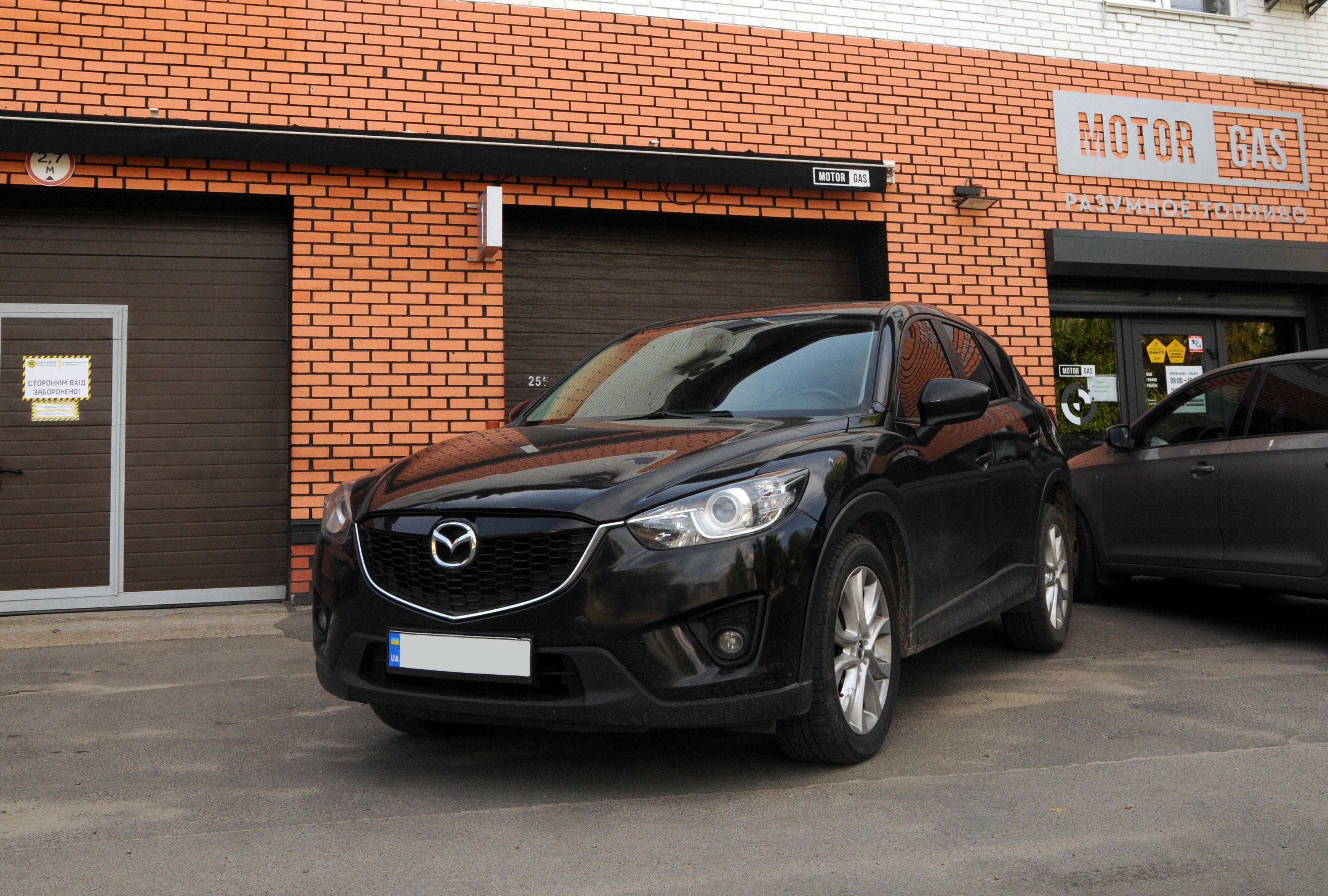 ГБО на Mazda CX-5 2.5 2013
