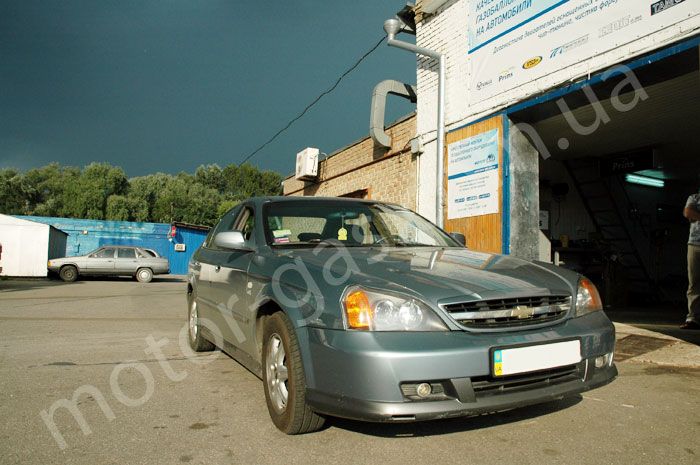 ГБО на Chevrolet Evanda