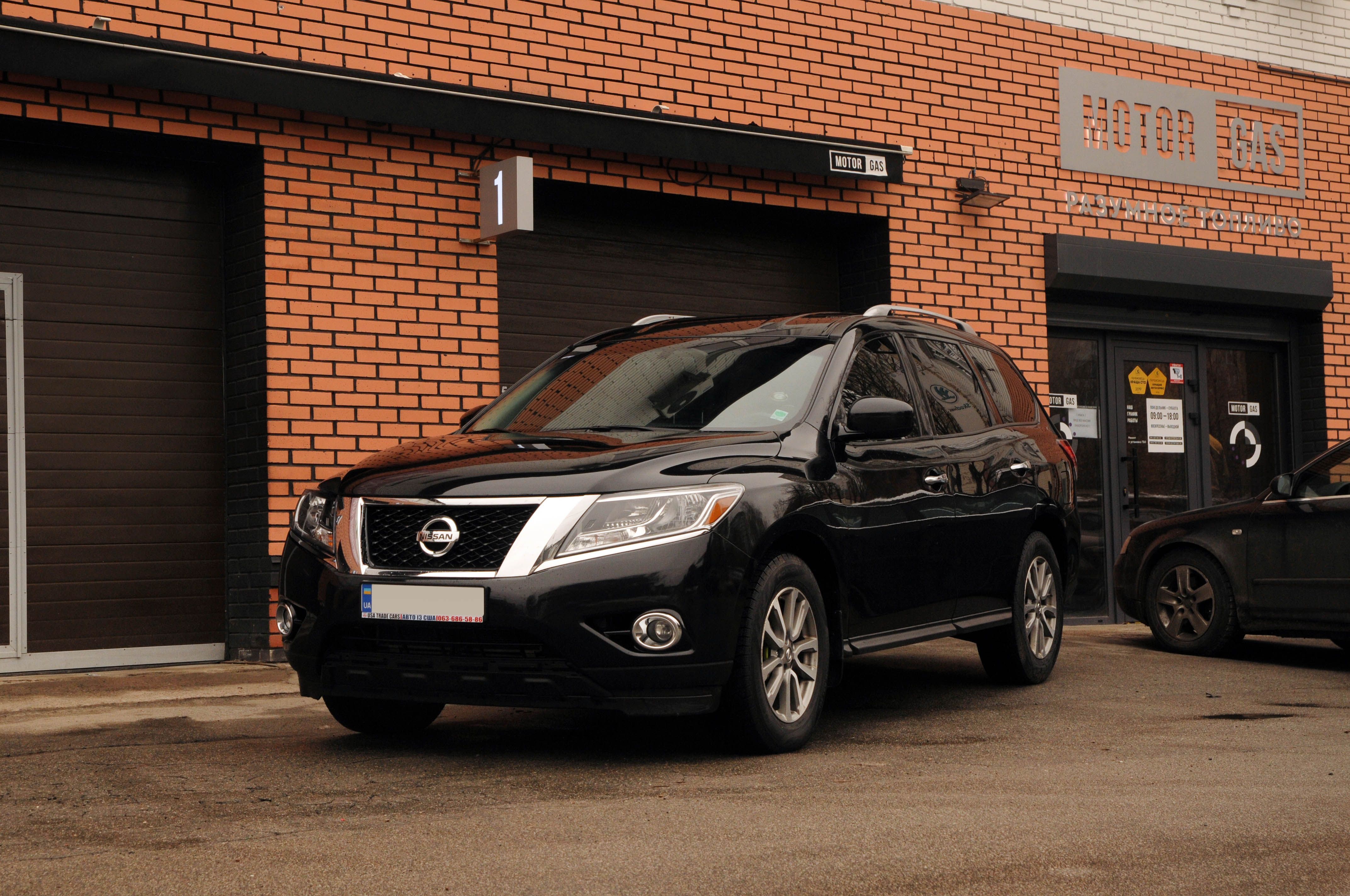 ГБО на nissan pathfinder 3.5