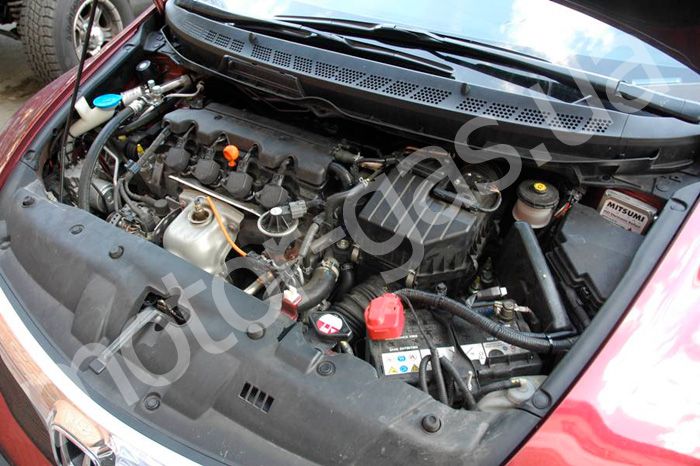 ГБО на Honda Civic 4D
