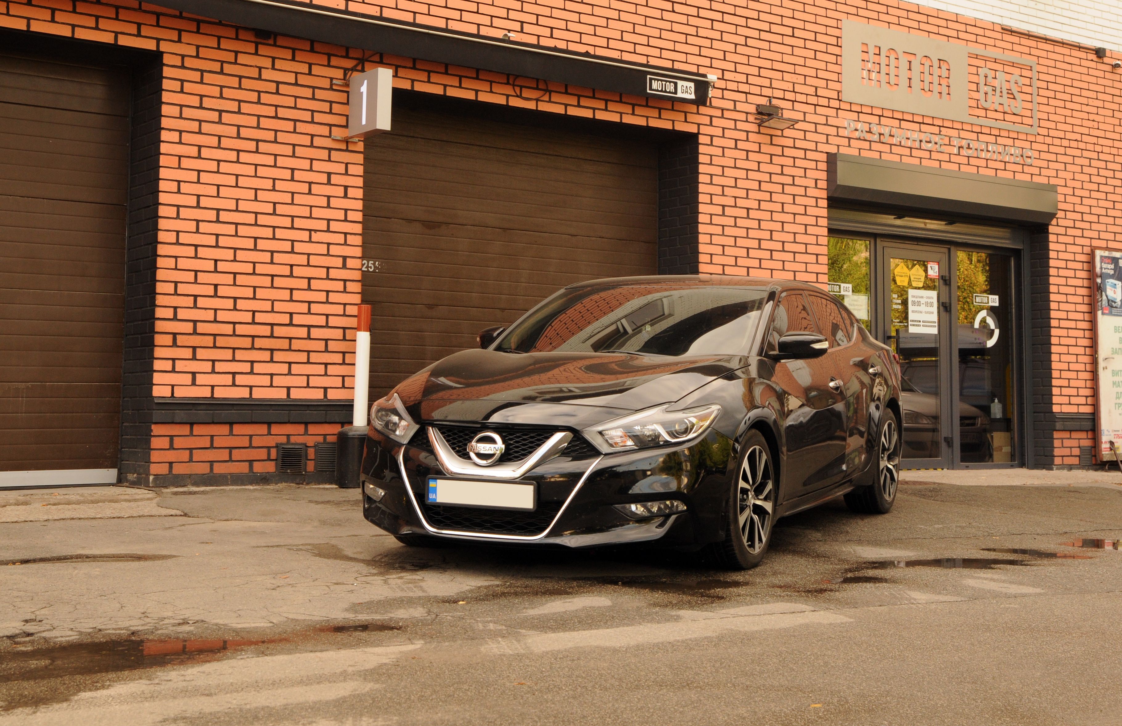 ГБО на Nissan Maxima 3.5 2018