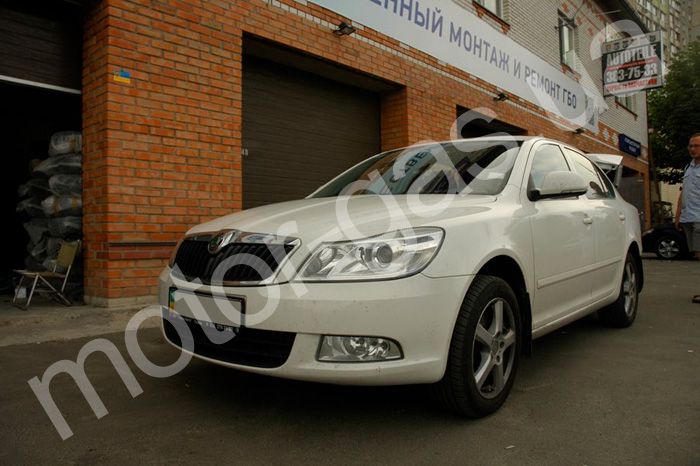 ГБО на Skoda Octavia A5 New