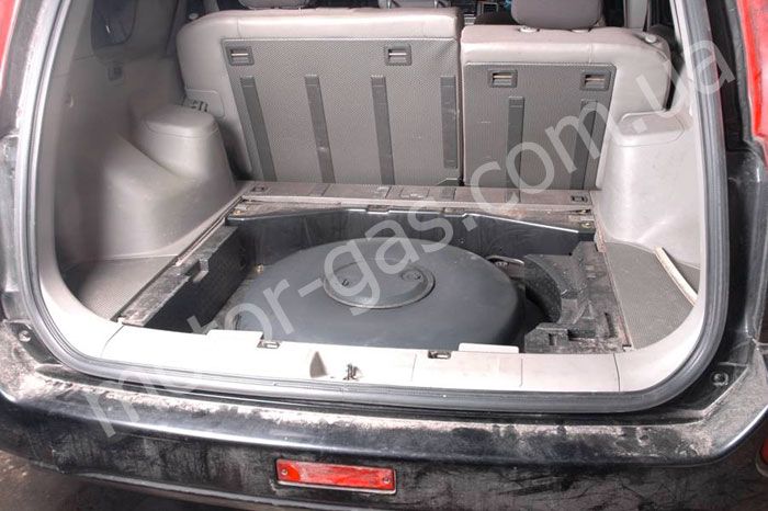 ГБО на Nissan X-Trail 2008