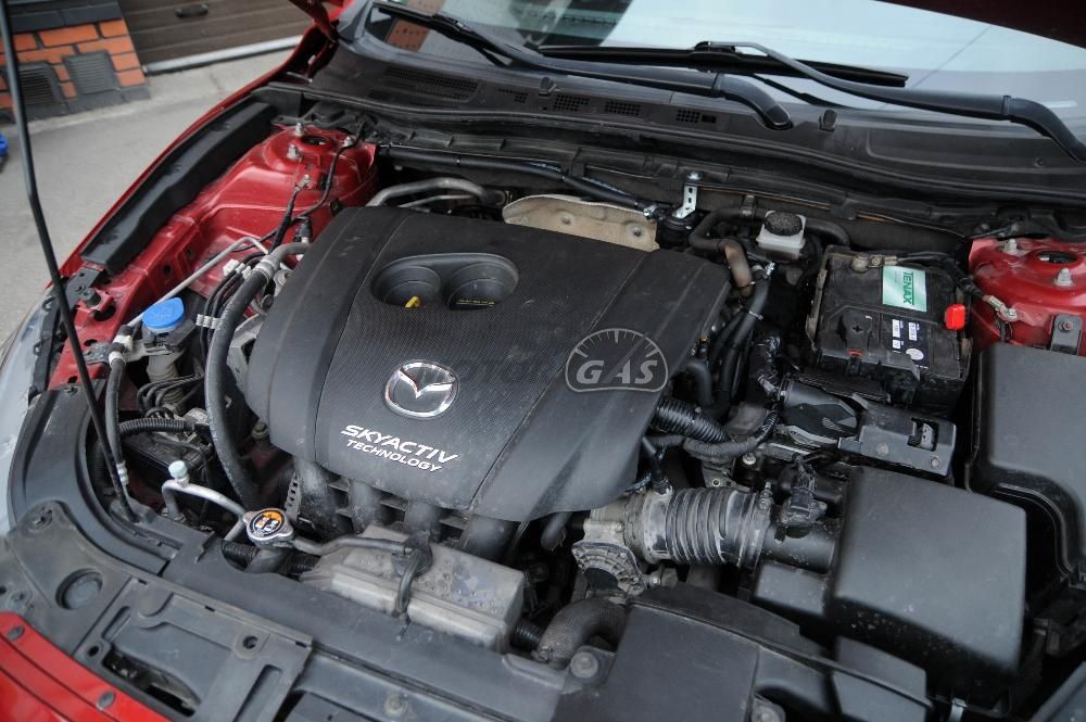 ГБО на Mazda 3 2.0 2013 Skyactiv