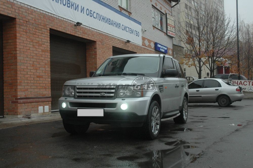 ГБО на Range Rover Supercharged