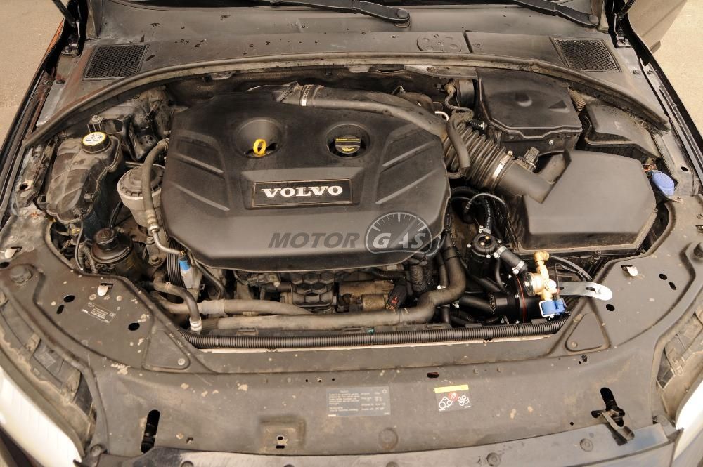 ГБО на Volvo V70 2.0 2012