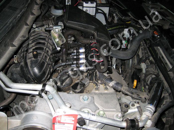 ГБО на Nissan X-Trail