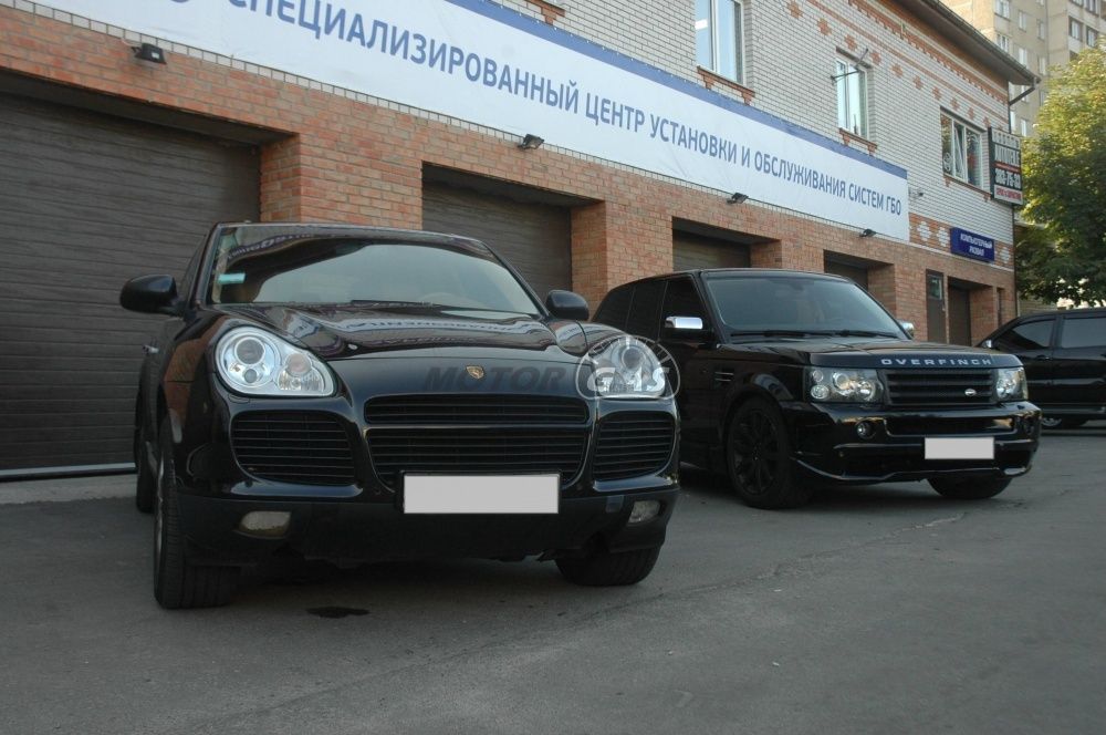 ГБО на Porsche Cayenne Turbo