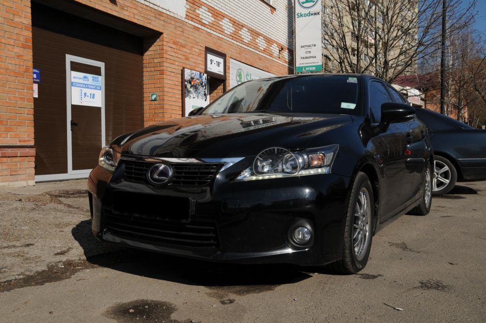 ГБО на Lexus CT 200H