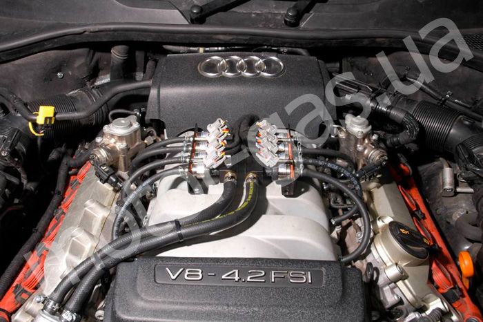 ГБО на Audi Q7 4.2 2007