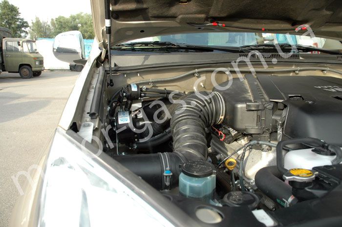 ГБО на Toyota Land Cruiser Prado 4.0