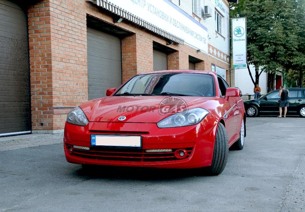 ГБО на Hyundai Coupe 2.7