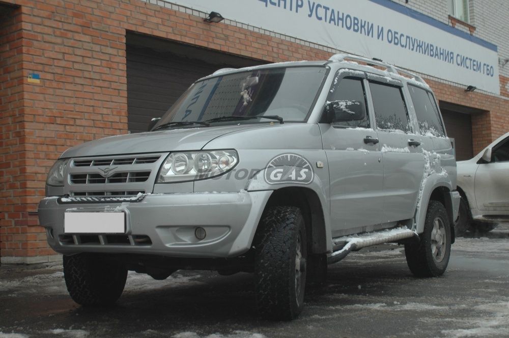 ГБО на Uaz Patriot