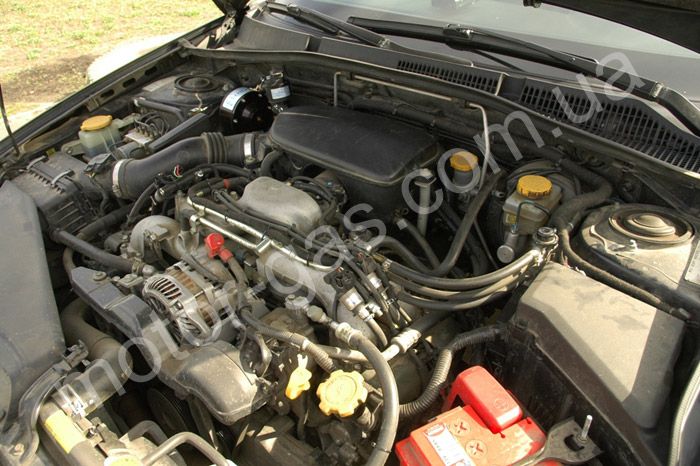 ГБО на Subaru Legacy