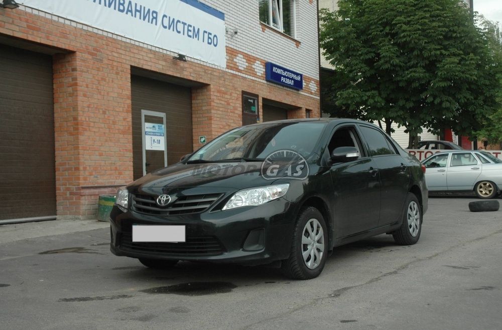 ГБО на Toyota Corolla 1.3