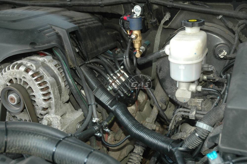 ГБО на Cadillac Escalade
