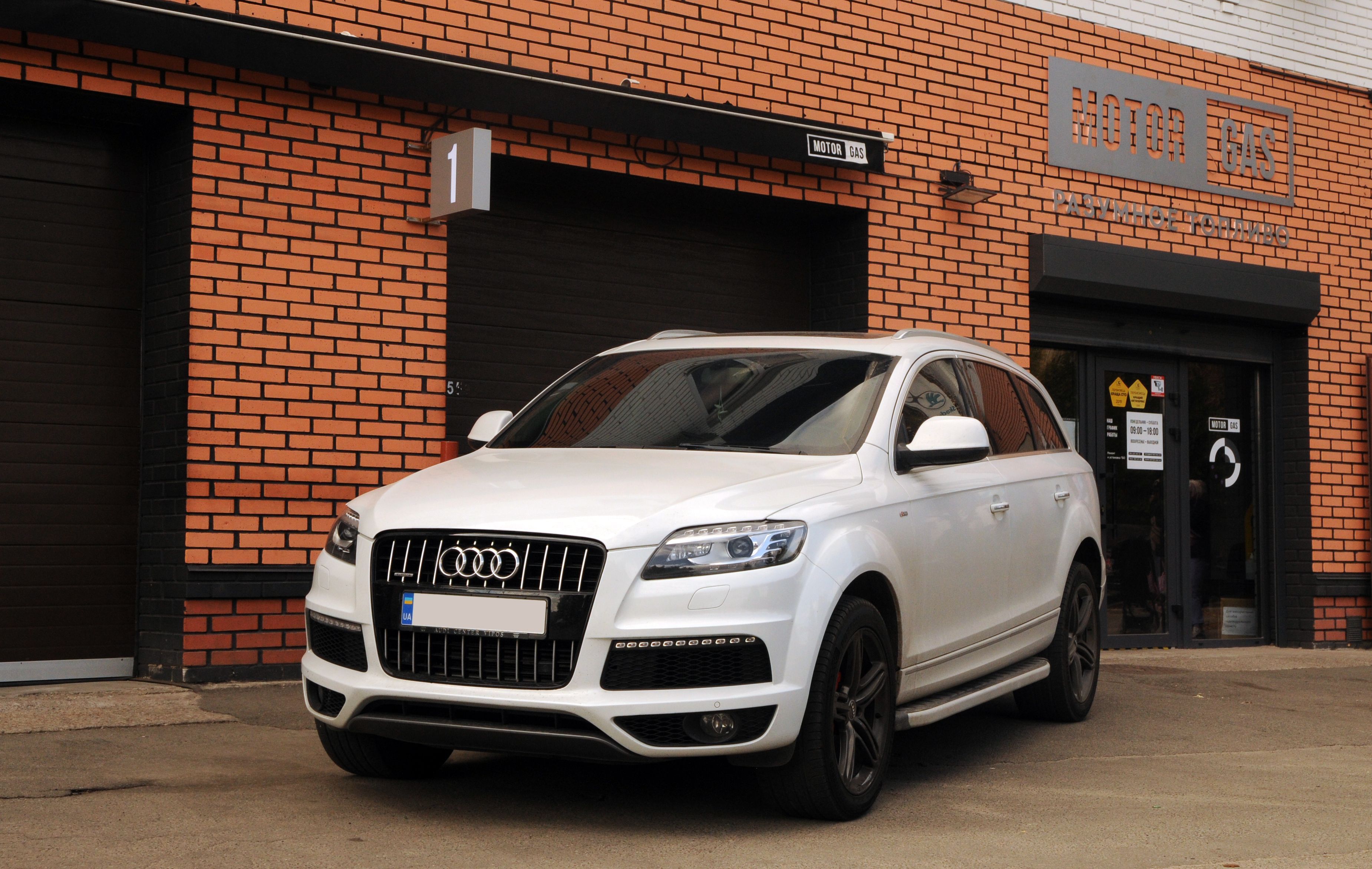 ГБО на Audi Q7 3.0 2012