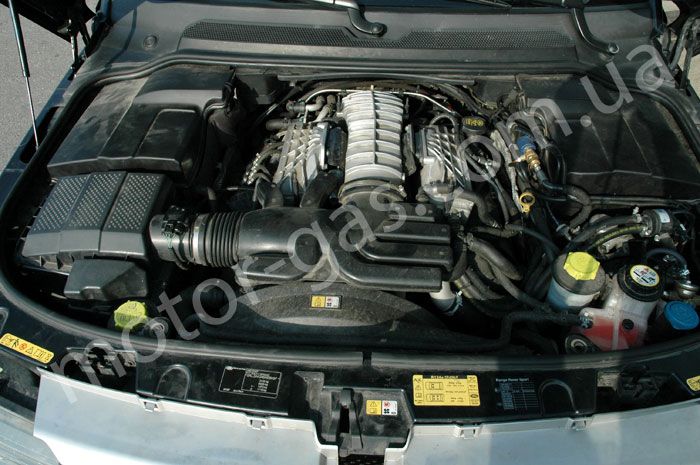ГБО на Range Rover Supercharged