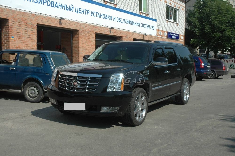 ГБО на Cadillac Escalade