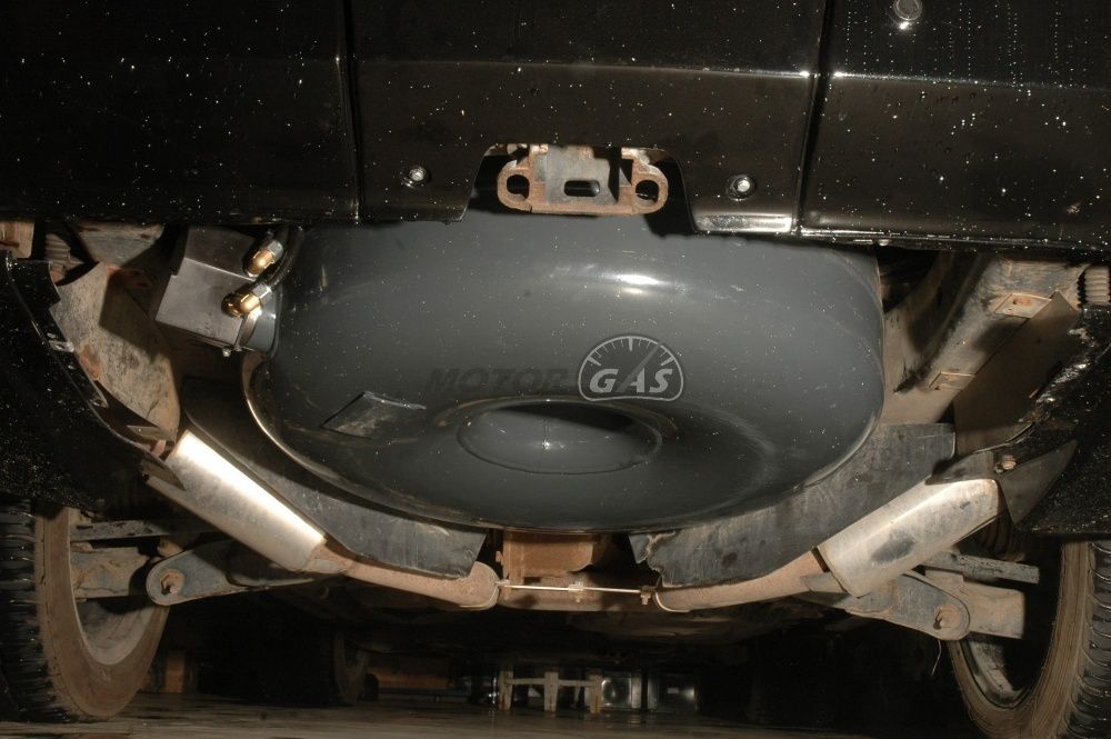 ГБО на Range Rover Supercharged Overfinch 