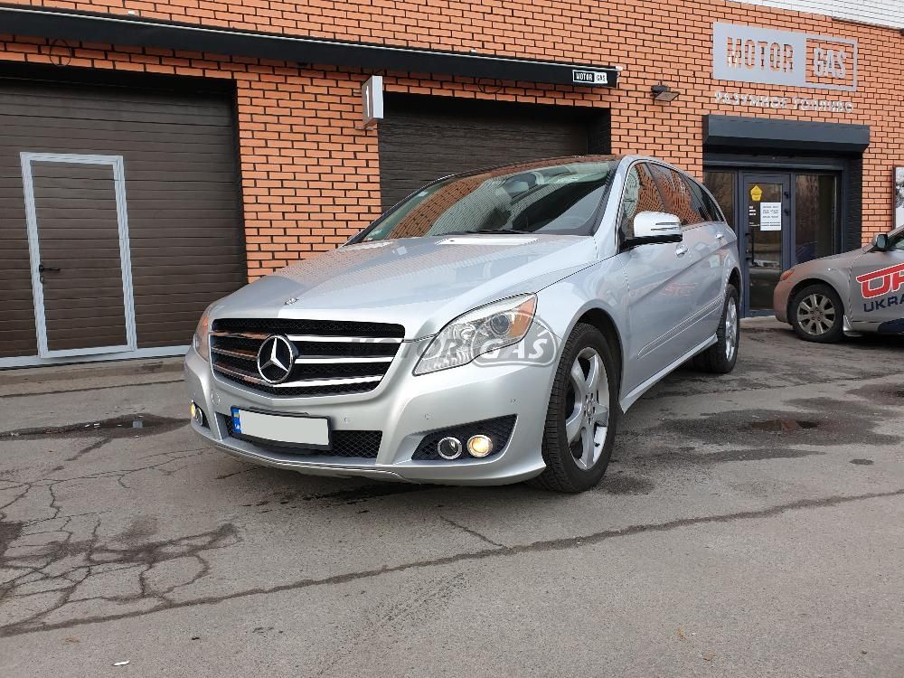 ГБО на Mercedes-Benz R350 2011