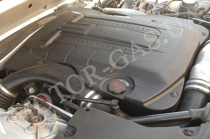 ГБО на Jaguar XKR