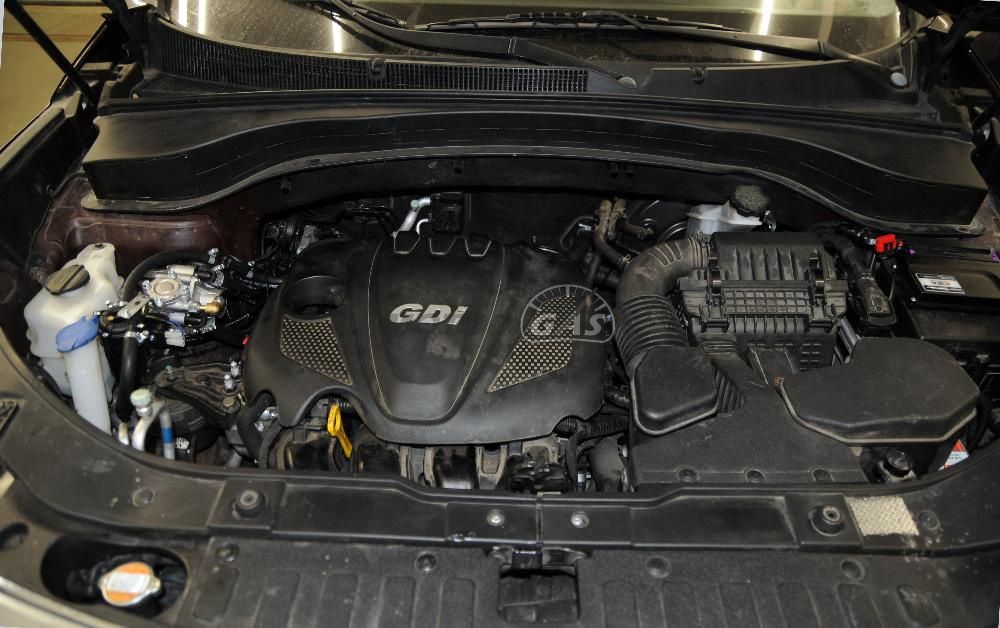 ГБО на Kia Sorento 2.4 2013 (США)