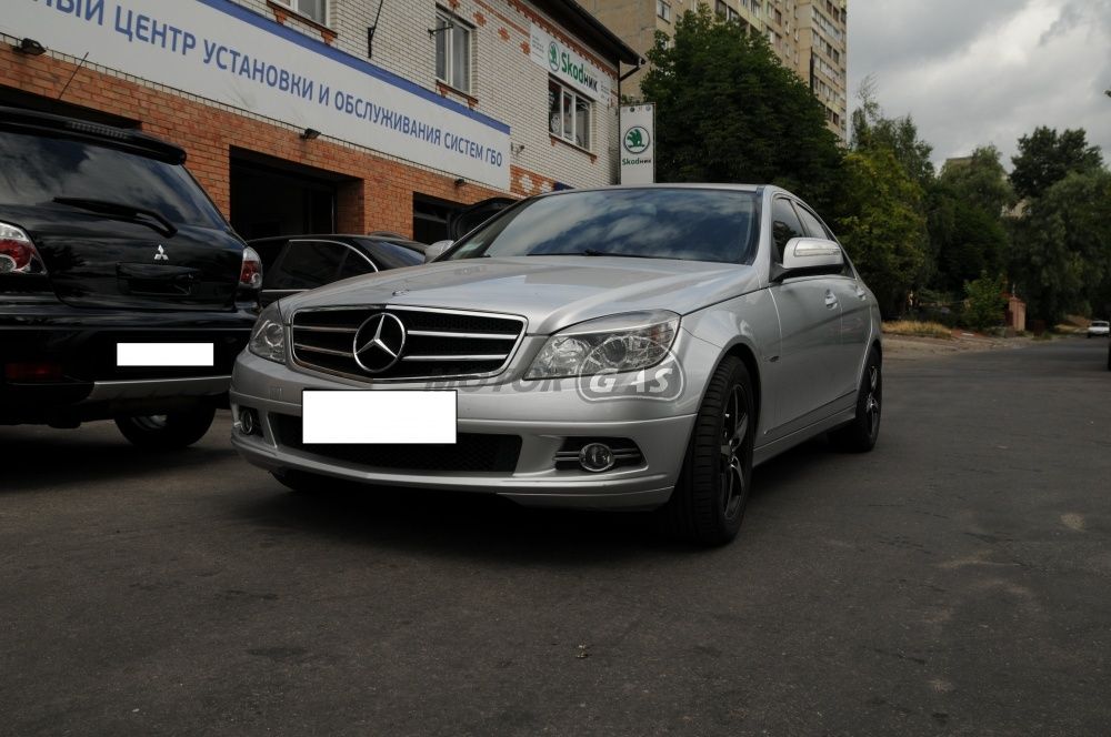 ГБО на Mercedes-Benz C200 Compressor