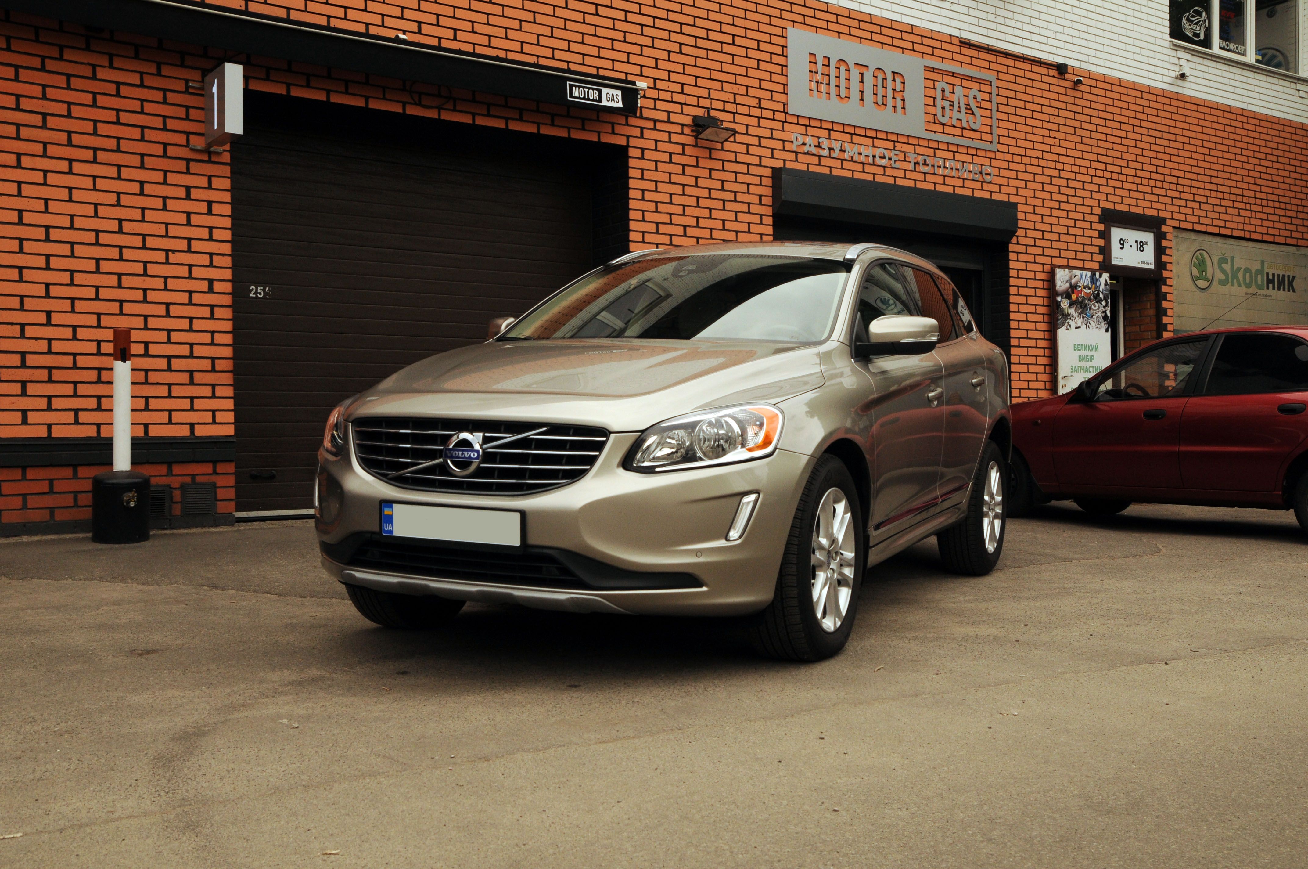 ГБО на Volvo XC60 2.5 2015