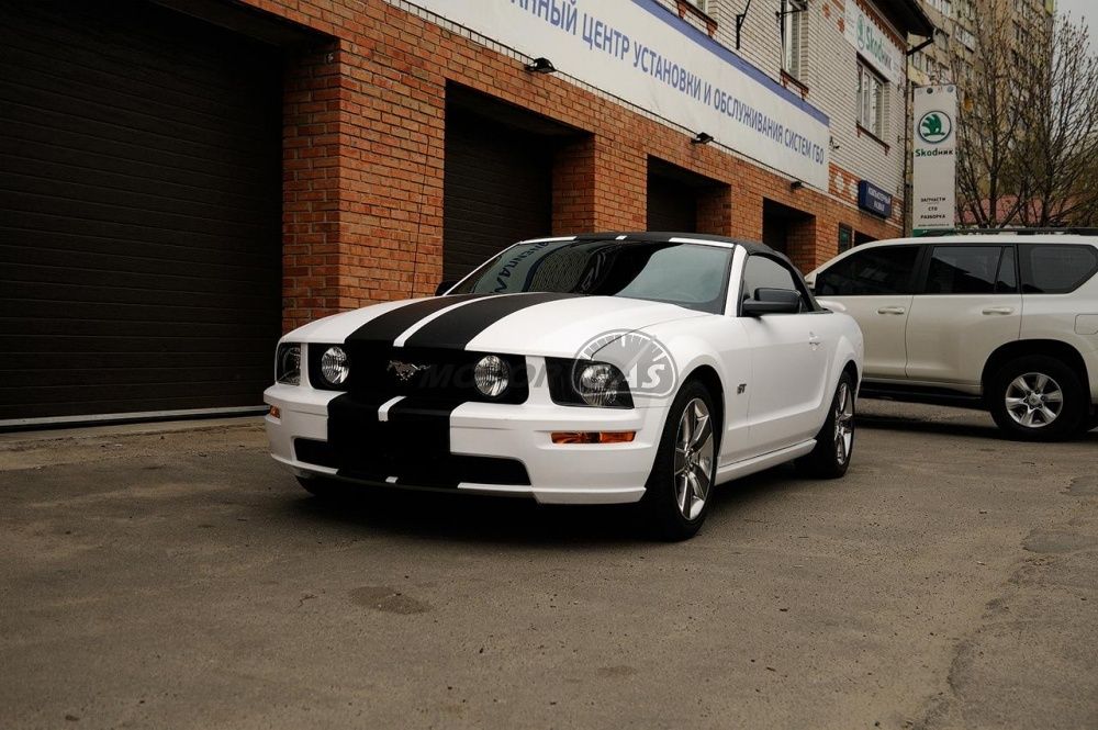 ГБО на Ford Mustang
