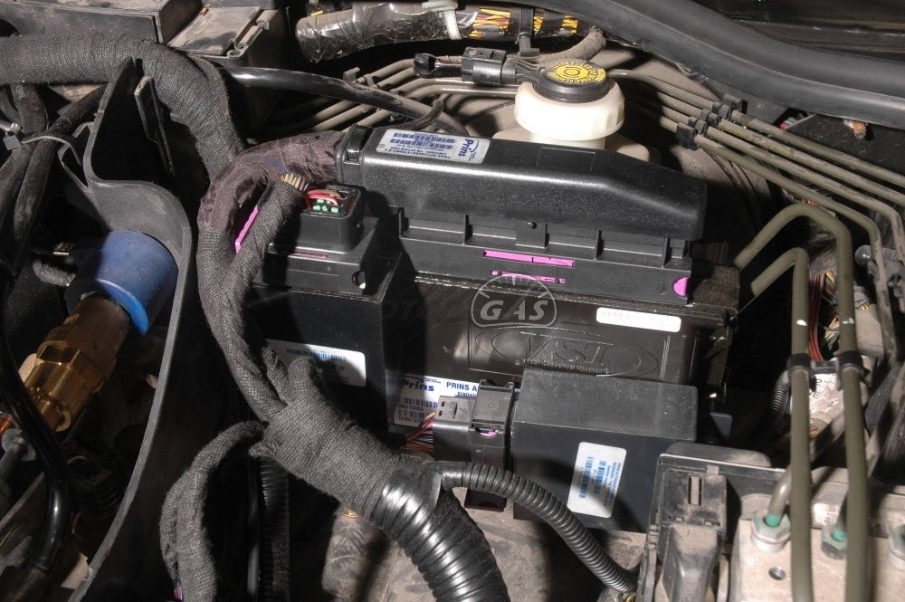 ГБО на Range Rover Supercharged Overfinch 
