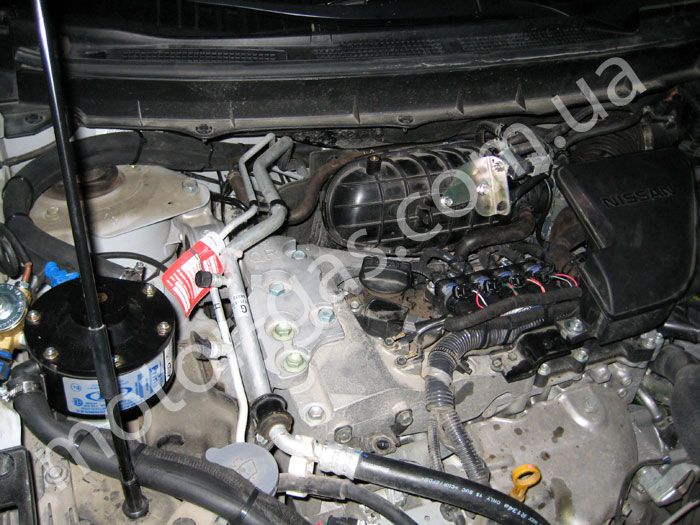 ГБО на Nissan X-Trail