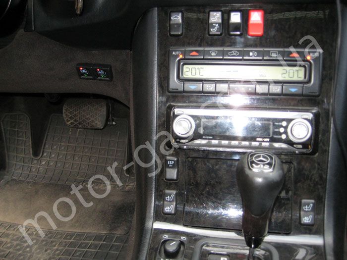 ГБО на Mercedes-Benz S600