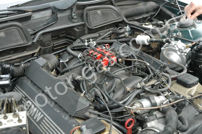 ГБО на BMW 740