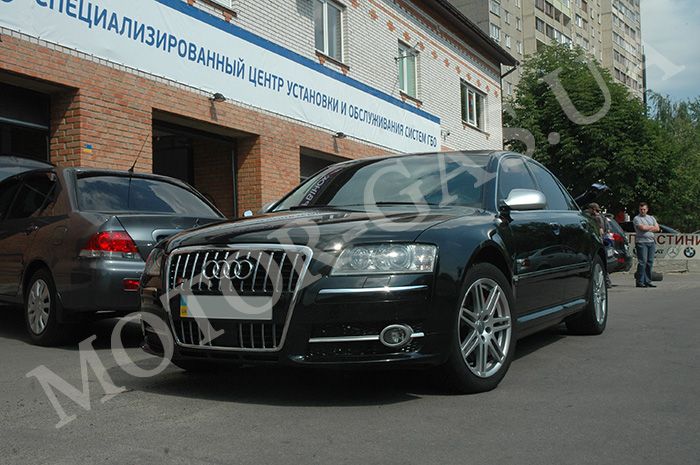 ГБО на Audi S8 